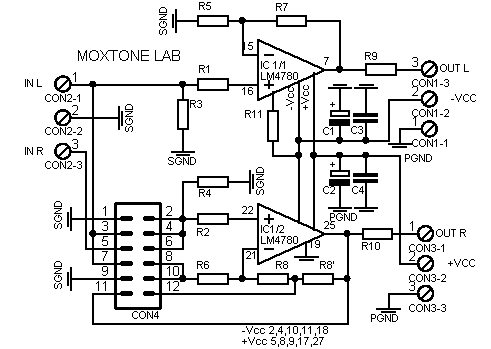 LM4780 schematic