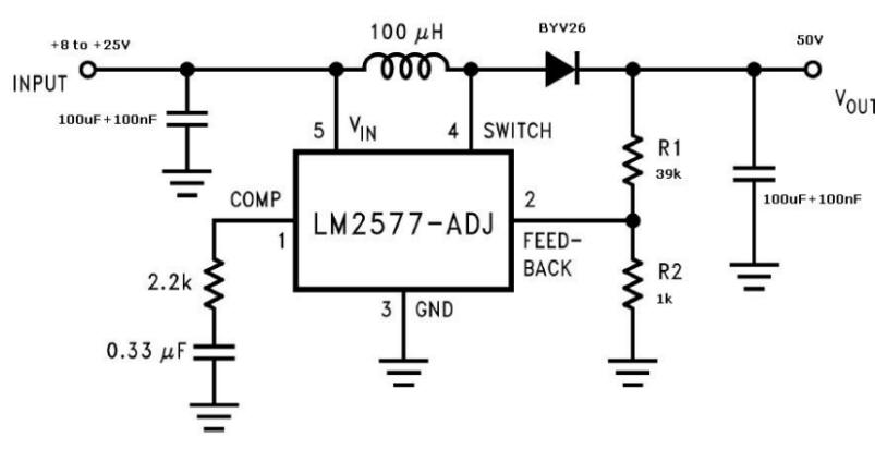 stepup voltage converter